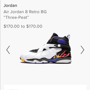 Air Jordan 8 retro Bg